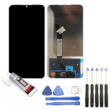 VITRE TACTILE + ECRAN LCD POUR XIAOMI REDMI NOTE 8 6.3" NOIR + OUTILS + COLLE