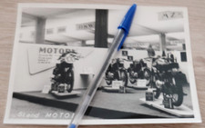 ? Photo presse Originale 1957 MOTOBI Stand Salon Motos Foto Picture - Brochure