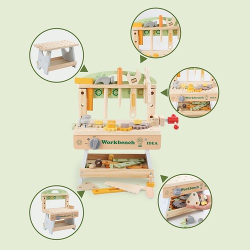Outil banc pour enfants - pour,