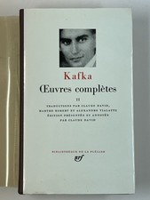 Kafka, Oeuvres complètes Tome