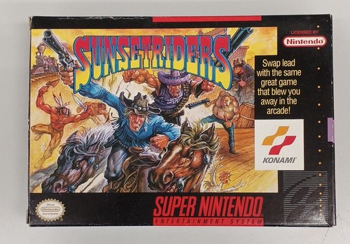 Konami sunset riders super - konami,