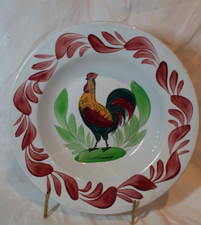 Assiette creuse en faïence de