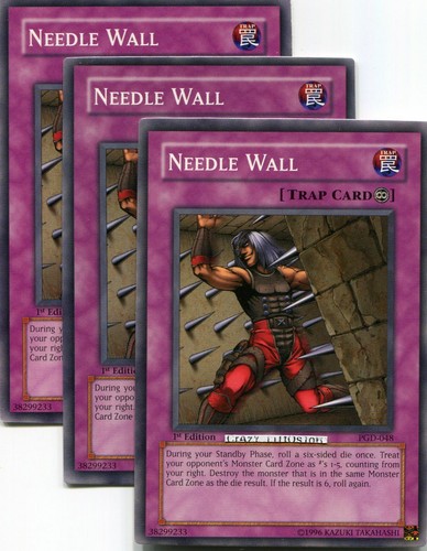 Oh needle wall - yu-gi-oh, 1st