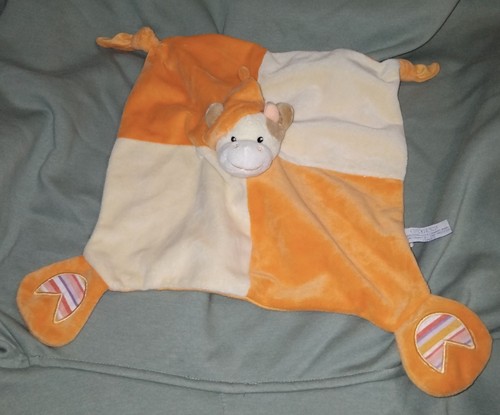 Doudou vache orange gipsy - , en