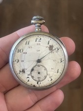 MA COLLECTION Montre Gousset LIP ARGENT MASSIF mécanique mouvement chronographe