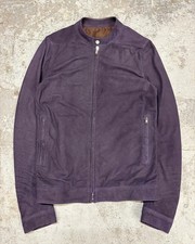 Rick Owens Purple Suede