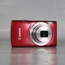 [Mint] Canon IXUS 185 Digital Compact Camera Red, SD Card - Refurbished