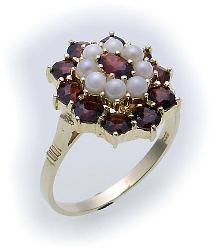 Bague femme avec grenat - femme,