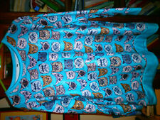 SWEAT -PULL OVER- TETES DE CHATS - TAILLE 2L (44-46)-CAT- KATZE-BLEU VERT