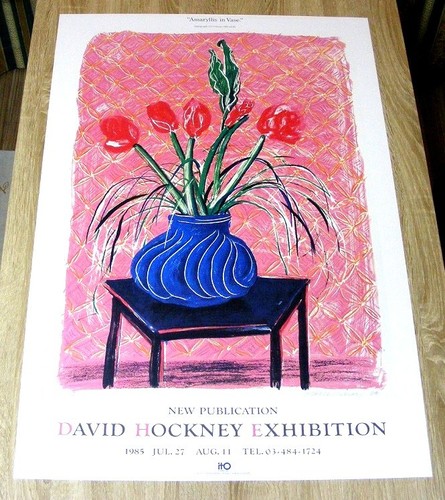 David hockney amaryllis - hockney, in