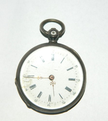Montre gousset coq argent - gousset,