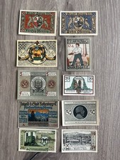 Lot De 15 Billets Allemand (Notgeld) (59)De 1920 A 1922 . Dans L’état