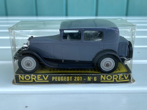 Norev ancien peugeot 201 - 201, grise