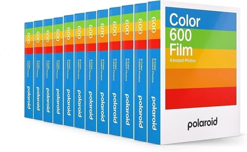 Polaroid color 600 film - film, 12