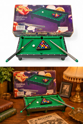 Mini billard table - table, vintage