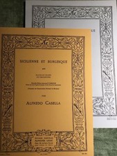 Alfredo Casella Sicilienne et
