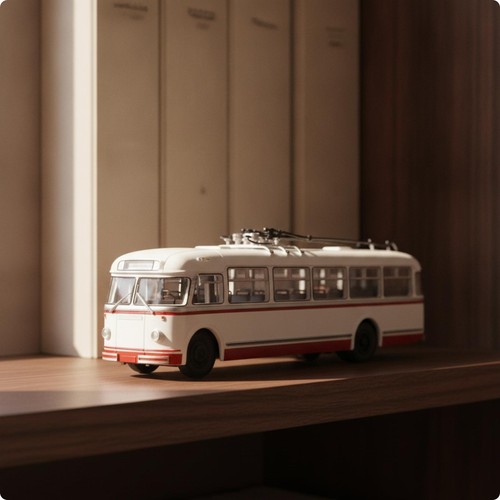 Modèle réduit trolleybus - réduit, de