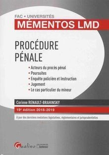 Procedure pénale livre - procedure,