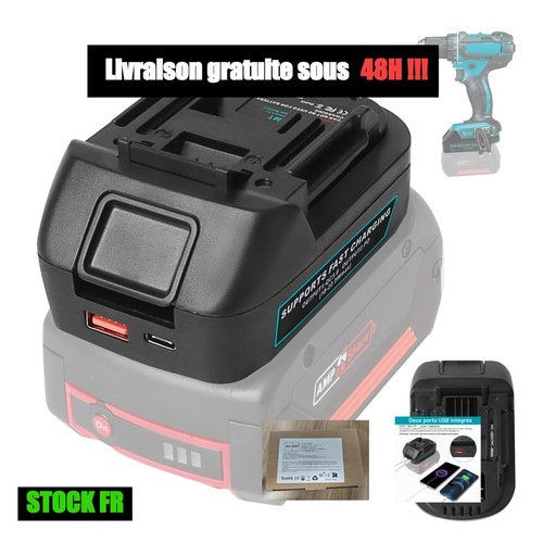 Adaptateur batterie bosch 18v - adaptateur,