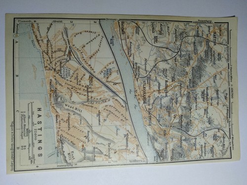 Carte ancienne originale