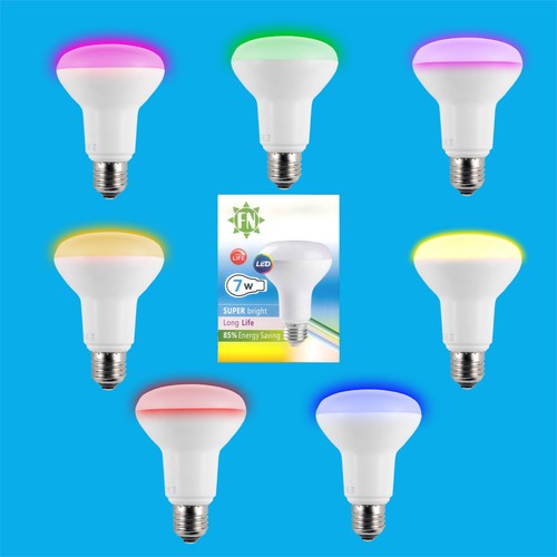 Led r80 coloré - 7w,