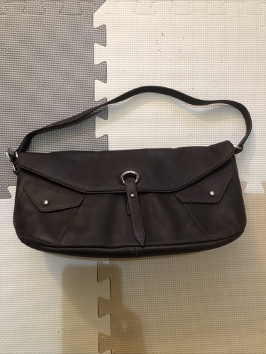 Small brown lancel - brown, bag