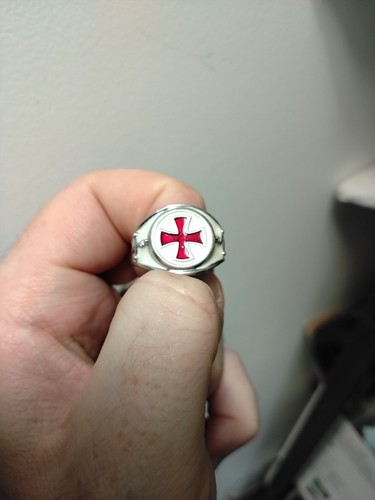 Bague templier templar ring - bague,