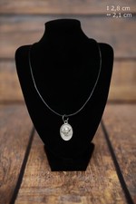 Staffy - Médaillon Argenté