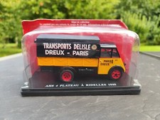 1/43 IXO AHS 4 PLATEAU A RIDELLES 1945 CAMION DÉMÉNAGEMENT TRANSPORTS DELISLE NB