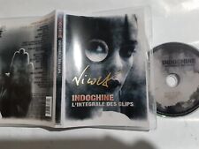 INDOCHINE autographe nicola sirkis l'intégrale des clips signé live concert rare