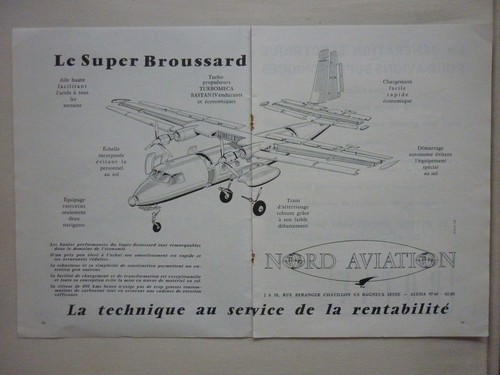 1962 pub nord - nord, aviation