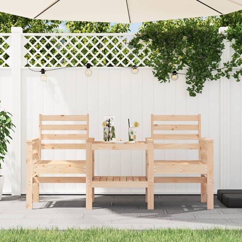Banc jardin avec table - de,