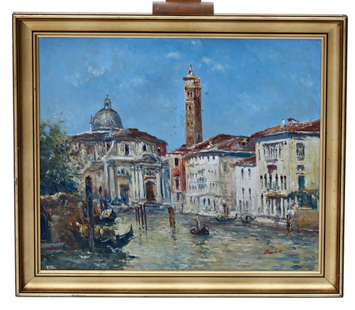 Vue canal venise - canal, de