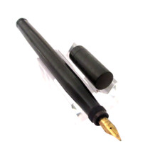 RARE STYLO PLUME SAFETY DE  FABRICATION FRANÇAISE PLUME OR 18 CARATS Q147