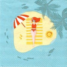 Serviettes en papier femme à