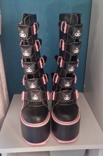 Kuromi platform boots - y.r.u.,
