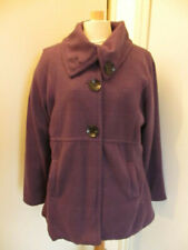 VESTE/MANTEAU EN POLAIRE COULEUR VIOLET TAILLE 38/40 NEUVE, DOUBLÉE SATIN