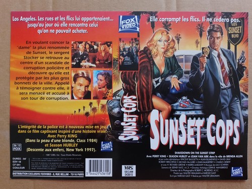 Jaquette vhs sunset - vhs,