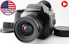 [Optique Mint ] Pentax 645 Appareil Photo Smc A 45mm F2.8 Lentille + 120 220
