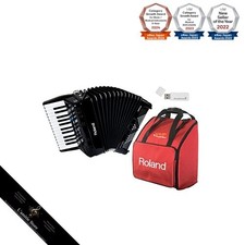 Roland V-Accordéon FR-1X BK [Genuine case BAG-FR-1 set !] Piano noir V-Accordéon