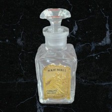 vintage bouteille parfum flacon parfum ancien NAM MALI J.GIRAUD FILS 1900