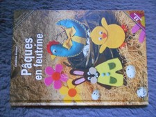 Pâques en feutrine livre travaux manuels