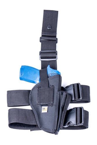 Nylon drop leg holster - drop,