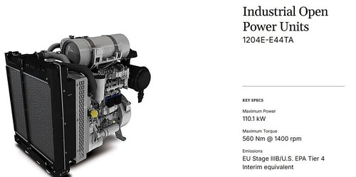 New perkins engine t4i - engine,