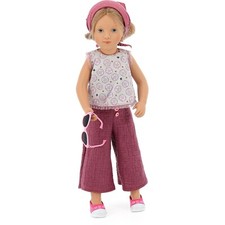 Poupée Starlette 44 cm Carla Sylvia Natterer en malle cabine -Petitcollin 614417