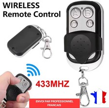 2 Télécommandes Universelle 433Mhz Copieuse de Signal Pour Porte de Garage
