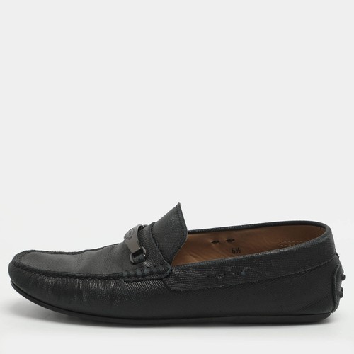 Mocassins cuir noir tods - cuir,