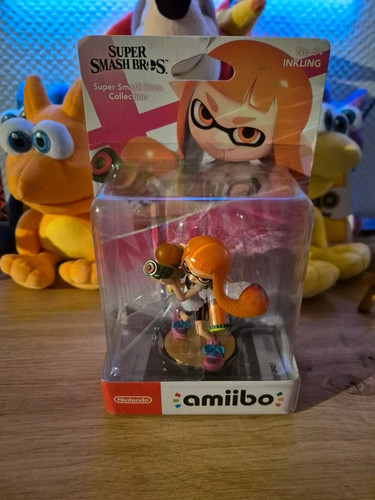 Amiibo inkling girl - neuf, super