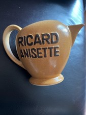 Ancien Petit Pichet Cruche Pub Ricard Anisette N°830-b Atelier Céramique Ricard