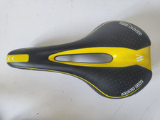WEST BIKING Selle de vélo VTT 270 mm Noir et jaune